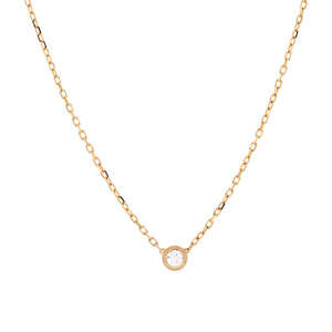 Cartier Small Cartier D'Amour Pendant Necklace 18K Yellow Gold and Diamond
